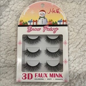 Ash Snow Fairy 3D Faux Mink Lashes - Black